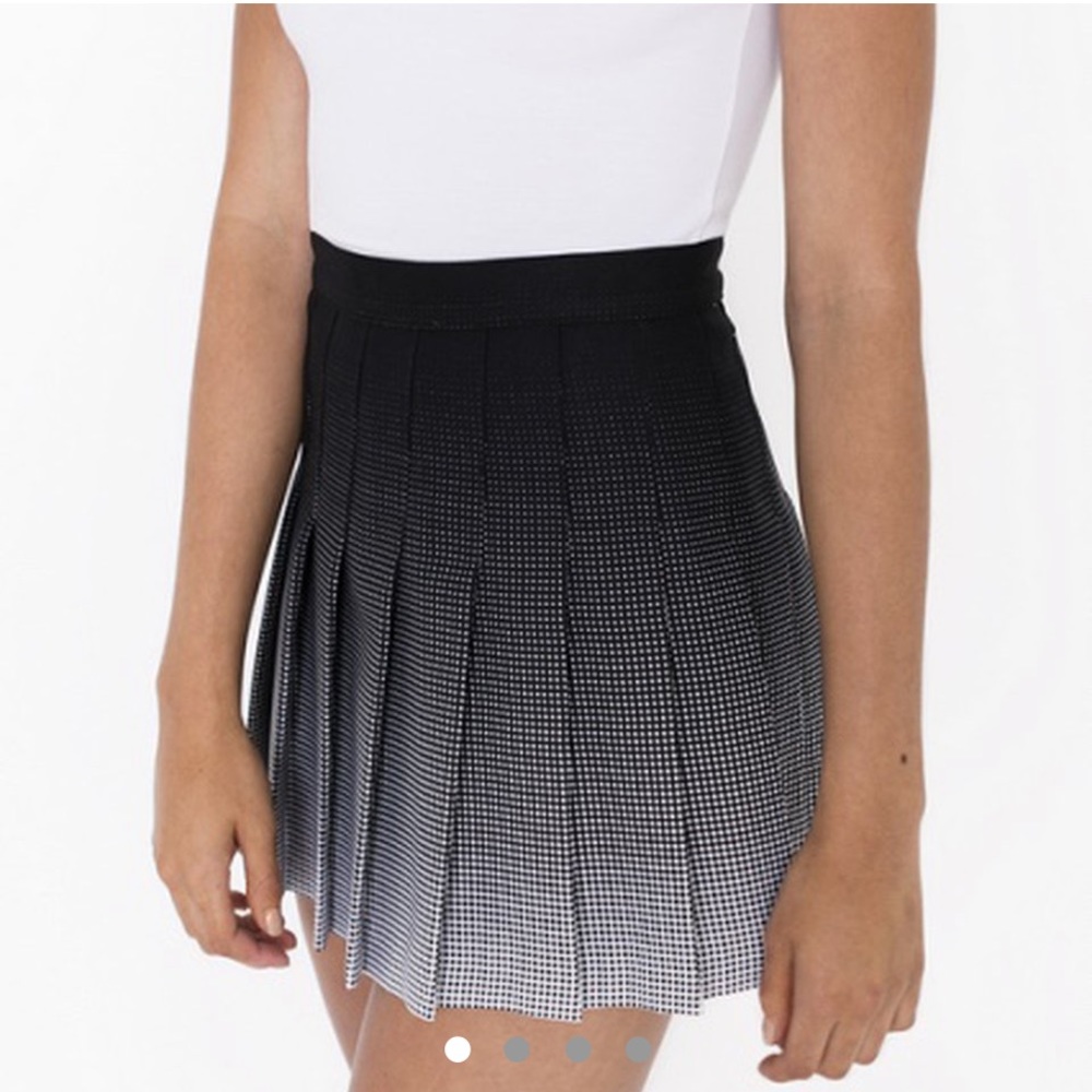 American Apparel tennis skirt